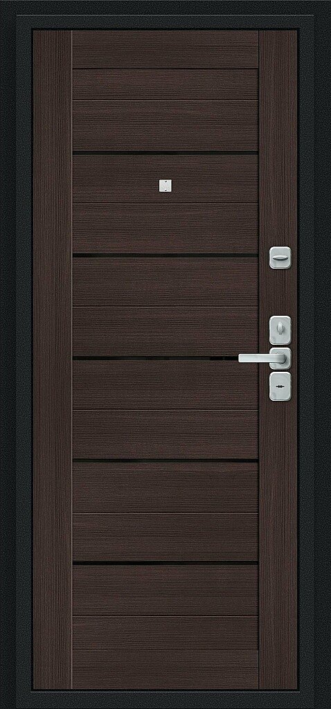 Дверь Титан Мск - Райт, Букле черное/Wenge Veralinga