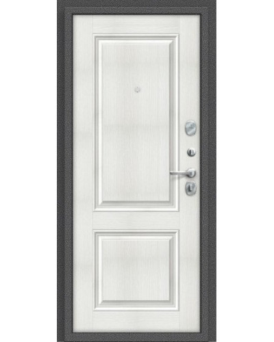 Дверь Титан Мск - Porta S 104.К32 Антик Серебро/Bianco Veralinga