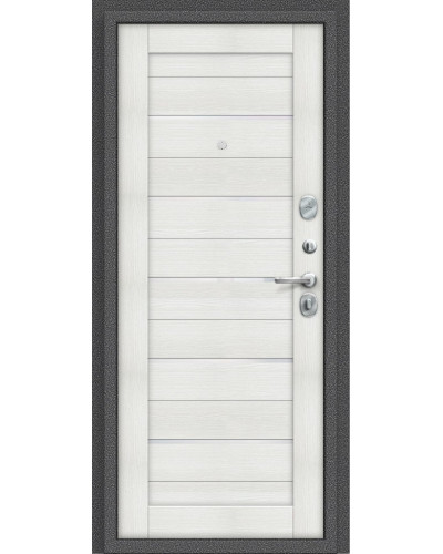 Дверь Титан Мск - Porta S 104.П22 Антик Серебро/Bianco Veralinga
