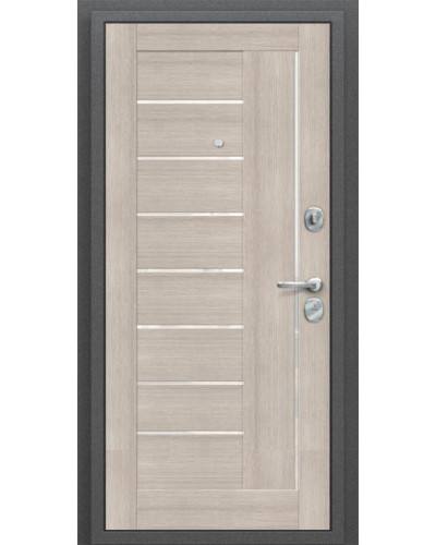 Дверь Титан Мск - Porta S 109.П29, Антик серебро / Cappuccino Veralinga